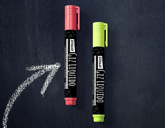 Criação - Rótulo para produto - Giz Liquido